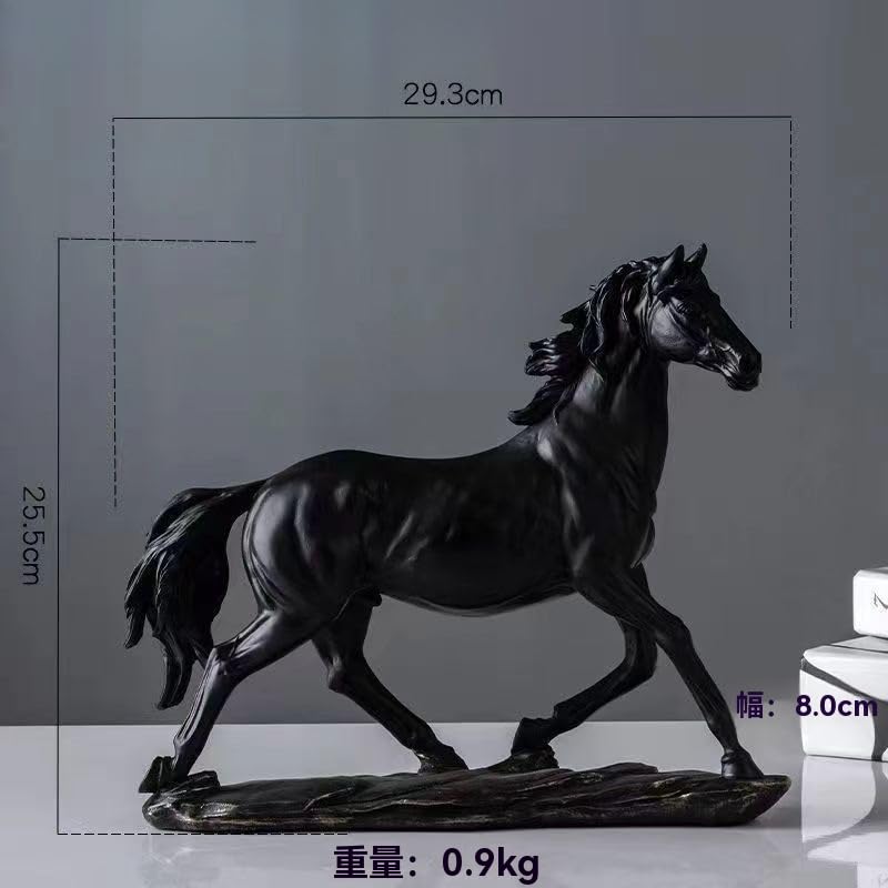 専用 黒色の馬の置物 Amazon.co.jp: 馬の置物 フィギュア、ブラック、樹脂製、ホーム