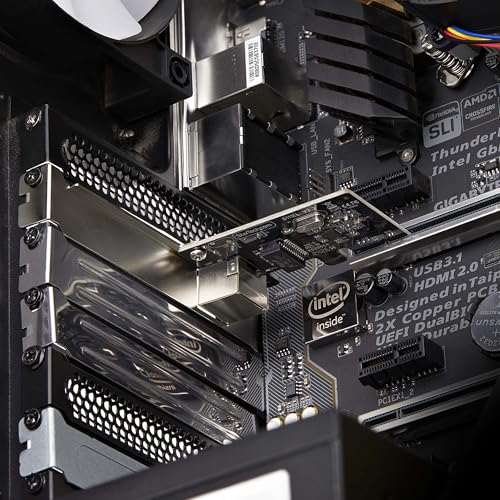 Image of StarTech 1-Port Gigabit PCIe Network Card, Realtek RTL8111H (ST1000SPEX2T) | PCI Express LAN Card, NIC, Adapter