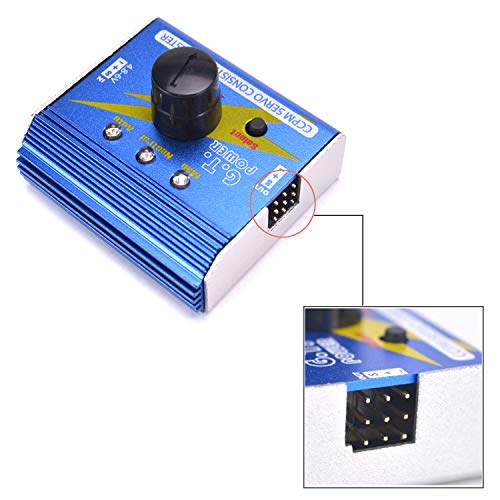 G.t. Power Servo Tetser Multi 3Ch Digital Servo Tester Ecs Consistency Speed Controler Checker Rc Aluminum Shell Servo Tester For Rc Helicopter Car Boat #TOP3