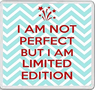 I am Not Perfect But I am Limited Edition - Large Square Acrylic Coaster