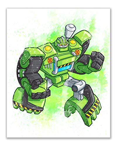Summit Designs Transformers Rescue Bots Watercolor Wall Art Decor Set Of 6 8x10 Inch Unframed Poster Photos Kids Bedroom Buy Online In Mauritius At Mauritius Desertcart Com Productid 144641323