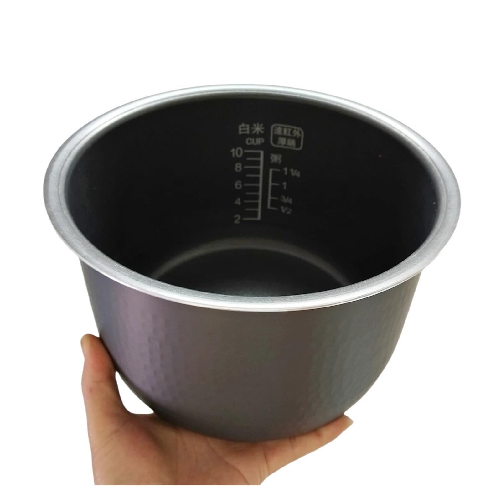 MNCFGM Rice Cooker Inner Pot, Compatible for Panasonic SR-ND18 SR-NA18 SR-CNB18 SR-CNC18 SR-CHA18 SR-CHB18 SR-CHC18 Rice Cooker Parts