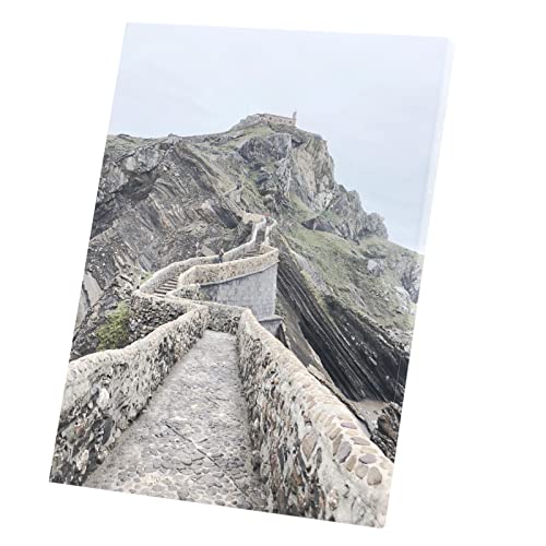 Affiche Poster Grande Muraille San Juan de Gaztelugatxe Toile Décorative