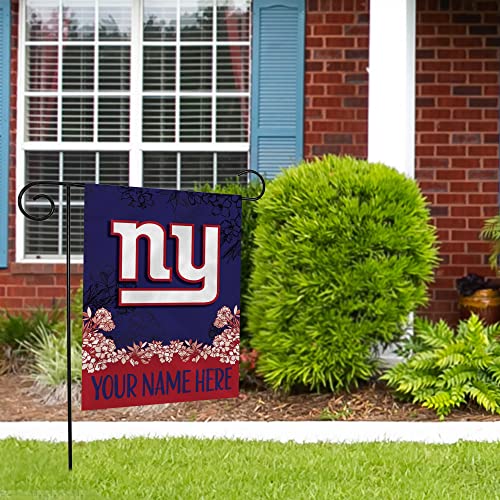 Image of Rico Industries NFL Standard /Primary Personalized 13 inch x 18 inch Double Sided Garden Flag