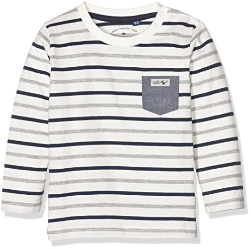 TOM TAILOR Striped Langarmshirt mit Tasche Camicia...