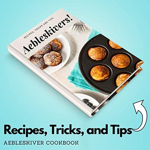 Upstreet Cast Iron Aebleskiver Pan - Ideal for Mini Pancake Mold, Cake Pop Pan, and Takoyaki Maker - Danish Stuffed (Red) - Image 6