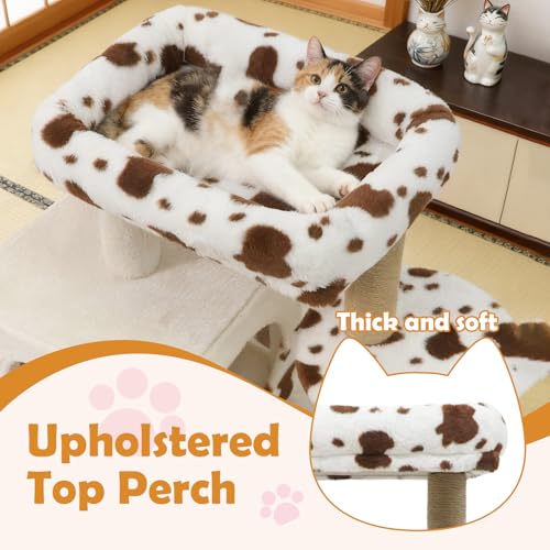 Árbol para Gatos Pequeño PETSITE 30 pulgadas Blanco miniatura 7