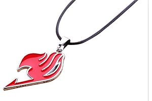 yuemin Anime Fairy Tail Necklace for Men, Boys, Girls