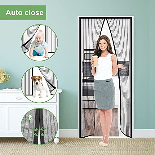 Gimars Zanzariera Magnetica per Porte100*210cm