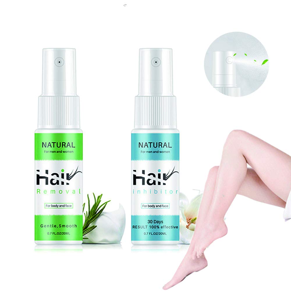 Buy KAIXIANG 100 Natural Hair Inhibitor, Hair Removal Spray, Hair Inhibiting and Reducing to