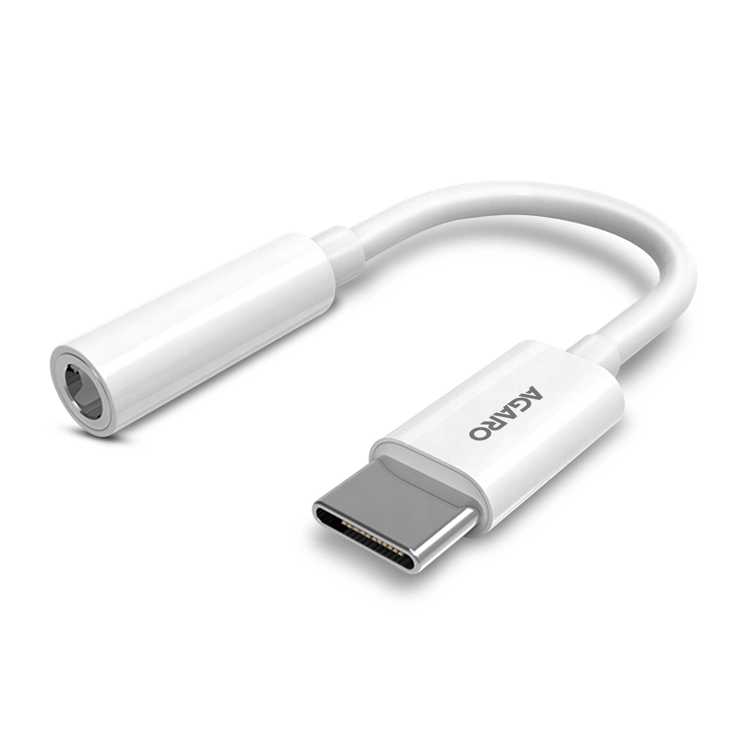 AGARO Type C To 3.5 Mm Usb Type C Female Aux Jack Audio Converter For Headphone, Charging Adapter, White (B09MZDJZHD) Amazon Price History, Amazon Price Tracker