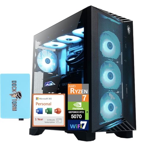 msi Aegis AI Q[~OfXNgbv PC (AMD Ryzen 7 9700XAGeForce RTX 5070 12GB GDDR7A32GB DDR5A2TB PCIe SSD + 2TB HDDARGBt@A360mm AIOAWin