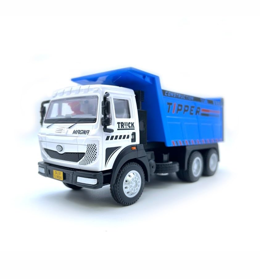 Image of Centy Magna Tipper Pull Back Construction Toy Truck for 3Y+ Assorted Colours