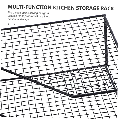 Multi-Function Two-Tier Kitchen Pot Storage Rack - Countertop for Pans Space-Saving Tiered Shelf Ideal Corner Shelf for Home & Kitchen nization - Image 7