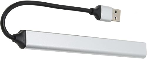 Miniatura 6 de Hub de 7 puertos, concentrador de datos USB de aluminio delgado, adaptador extensor de múltiples puertos con 6 USB20. 1 USB30. Puertos, velocidad de