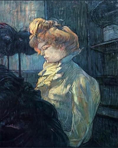 Tableau Henri de Toulouse-Lautrec Le Millénaire affiche sur toile 60x90cm pour salon