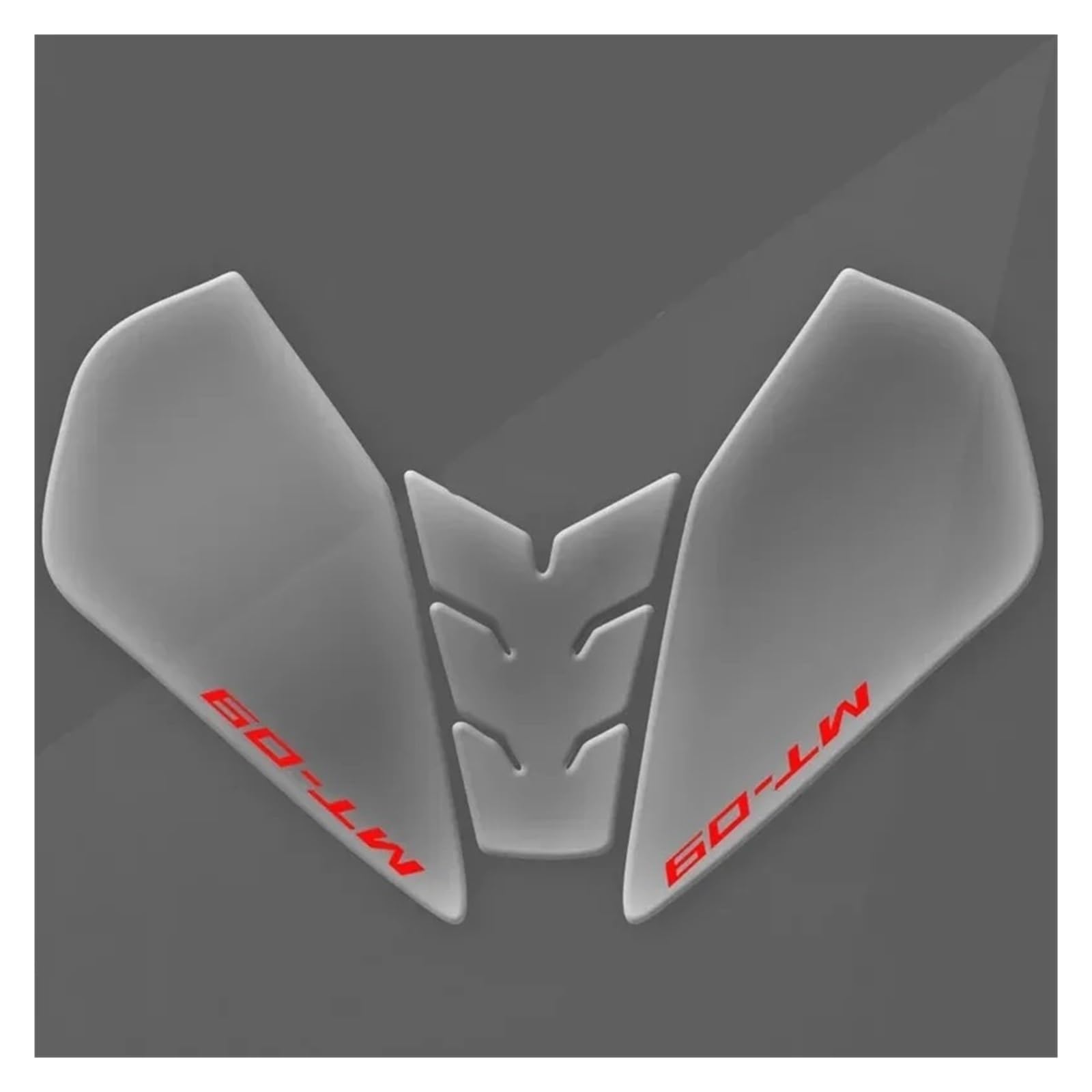 Motorcycle Fuel Tank Pad Stickers for YAM&AHA MT09 SP MT 09 MT-09 2024 Tank Pad Protective Film Clear Suitable Fit Fishbone Sticker Carbon Fiber Texture