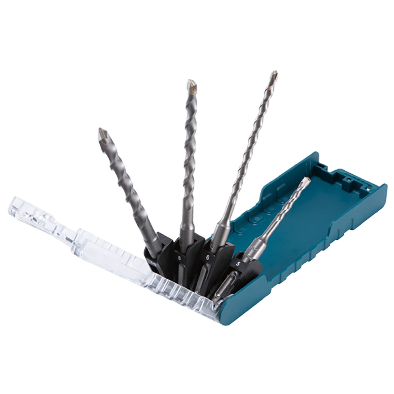 Makita D-74136 4 Piece SDS TCT Drill Bit Set