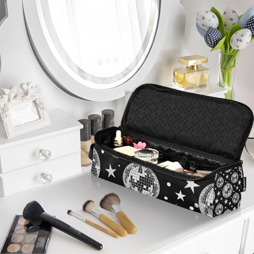 Bolsa de viaje para herramientas de cabello con tapete resistente al calor para mujer, estuche impermeable para rizador, plancha alisadora y secador de pelo miniatura 7