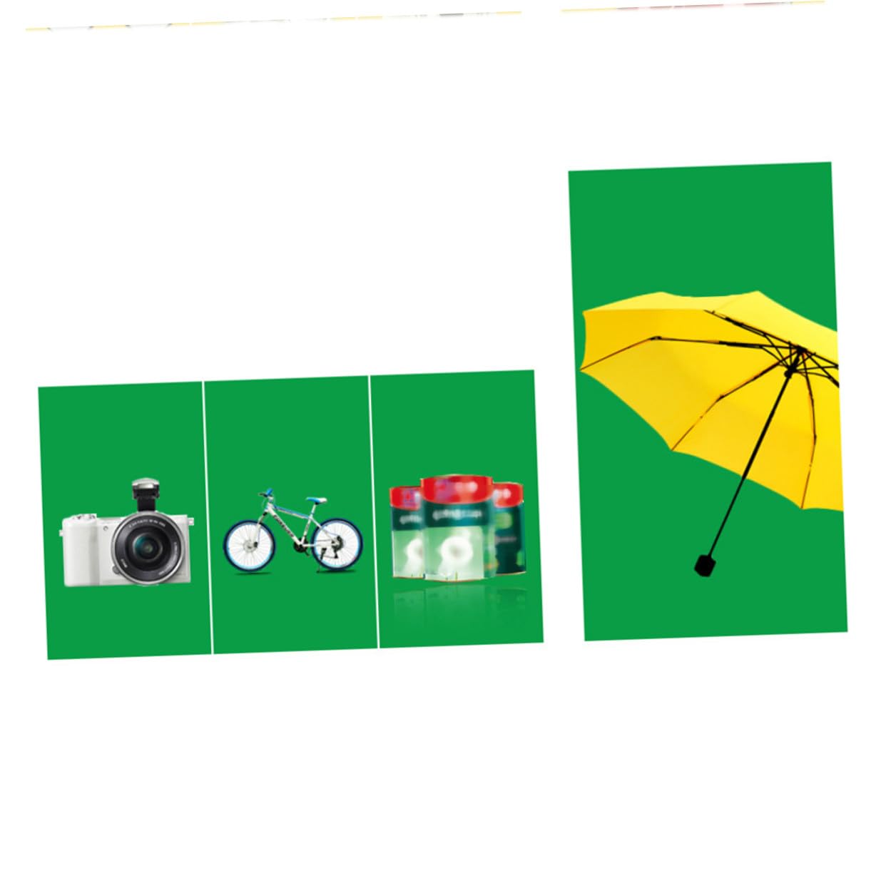 Mikinona Sfondo Fotografico Tocco Confortevole per Fotografi per Uso Indoor e Outdoor Fondale per Fotografia Professionale Verde in Cotone Misto