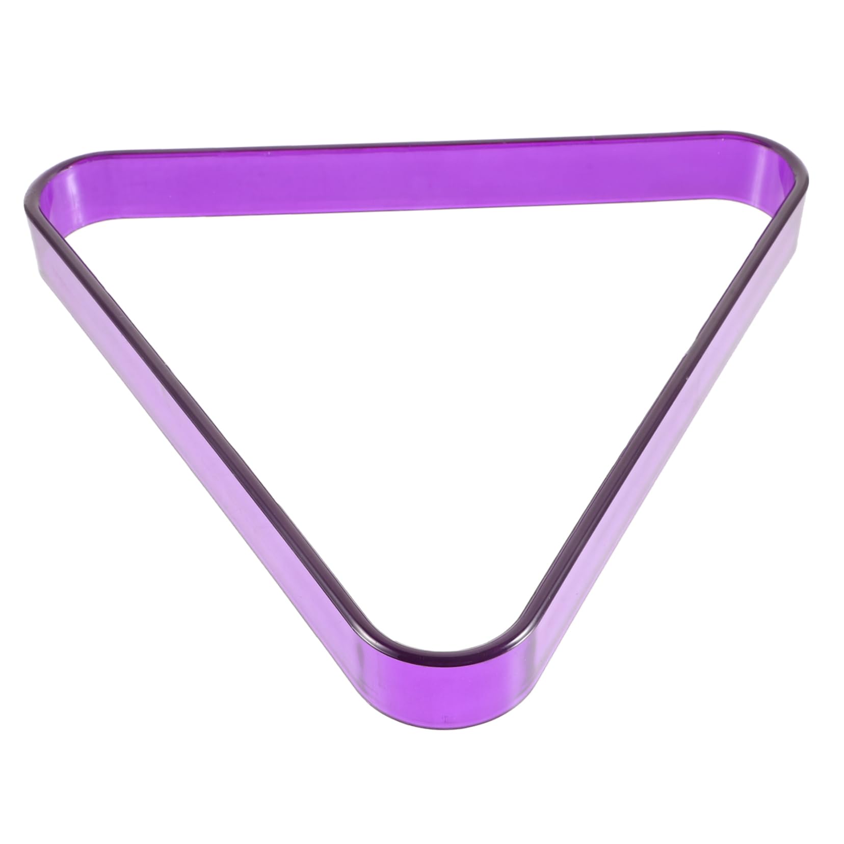 OSOLADY Pool Table Balls Triangle Rack Pink Balls Plastic Billiard Rack Triangle Billiards Holder Pool Accessories