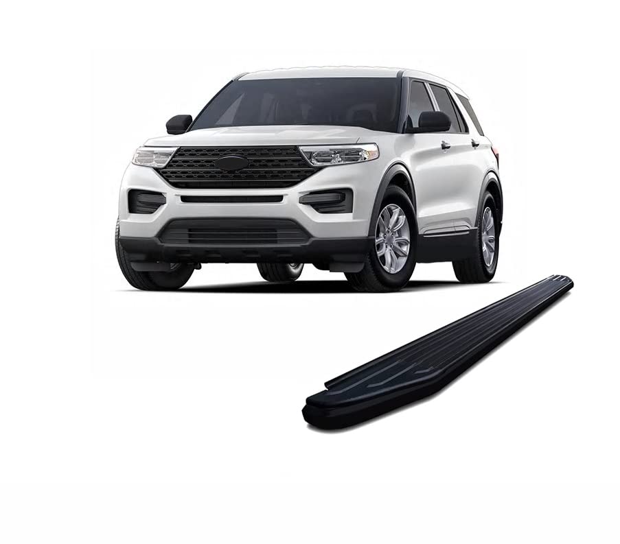 Estribos Black Horse Off Road Black para Ford Explorer miniatura 2