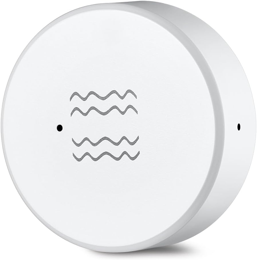 Haozee Zigbee Smart Vibration Sensor,Real Time Monitoring,Door Window Vibration Detection Alarm for Home Security,App Remote Control,Support Home Assistant Zigbee2MQTT Haozee Zigbee Smart Vibration Sensor,Real Time Monitoring,Door Window Vibration Detection Alarm for Home Security,App Remote Control,Support Home Assistant Zigbee2MQTT