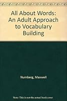 All about words;: An adult approach to vocabulary building, 0451616812 Book Cover