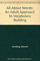 All about words;: An adult approach to vocabulary building, 0451623932 Book Cover