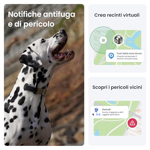 Tractive Smart Dog Tracker | Editie 2025 | Real-time GPS-tracking | Ontsnappings- en gezondheidswaarschuwingen | Vitals Monitoring | Marktleider (Bundle (Zwart)) - Afbeelding 5