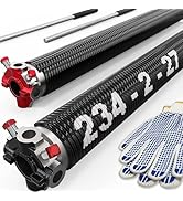 Single Garage Door Torsion Spring (0.234" X 2" X 29") With Winding Bars - Right Hand Wind