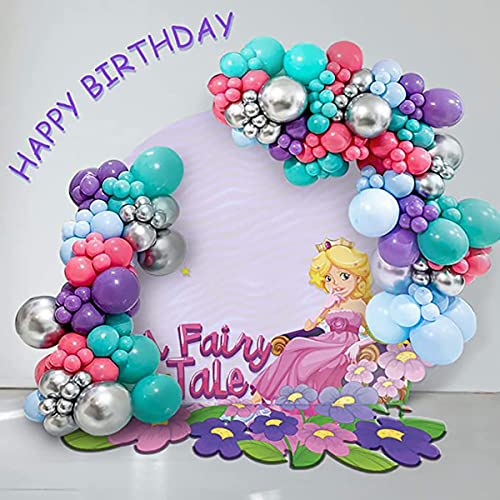 Image of KALOR Pearl Green Balloons,100 Pcs 5 Inch Mini Matte Latex Balloons for Balloon Garland Arch, Birthday Decoration, Wedding Party, Baby Shower Decorations