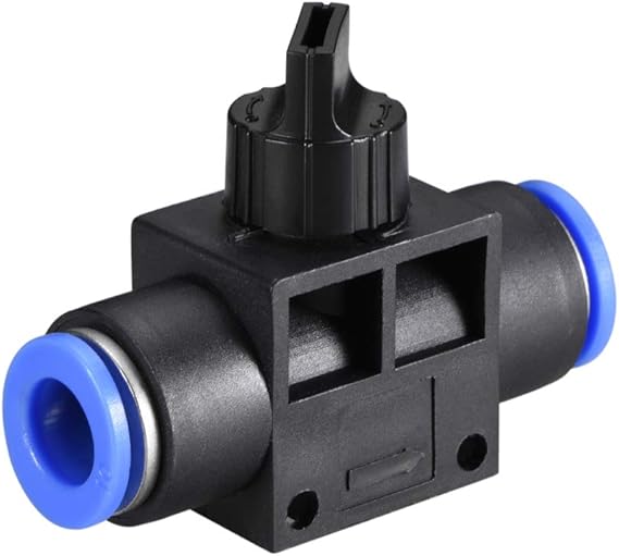 Amazon.co.jp uxcell エアーフローコントロールバルブコネクター ハンドバルブユニオン ストレートクイック継手 スピード