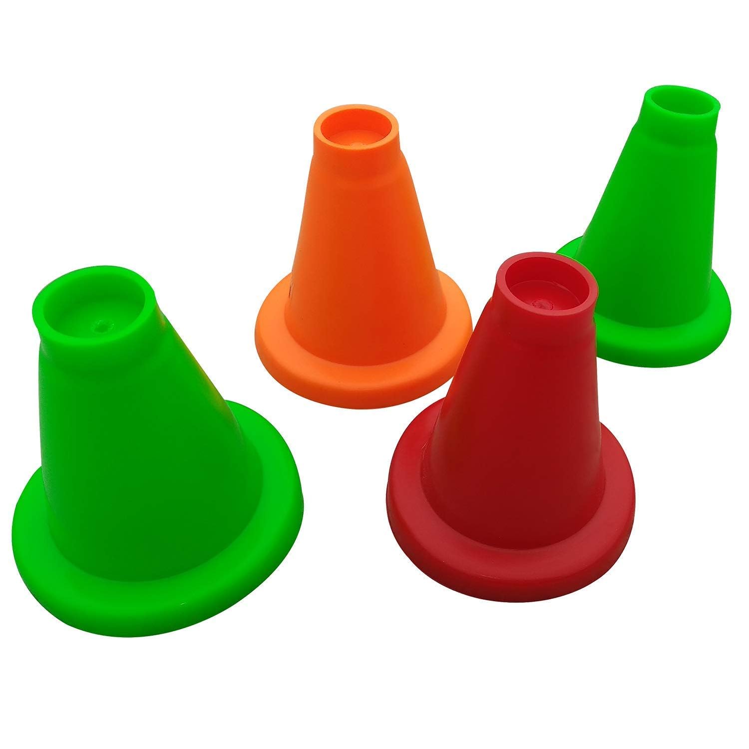 Pack of 4 | Cricket Batting Tee Cone for Practice | 5-inch Batting Tee for Cricket Multi-Colour | CBT-100-image-44