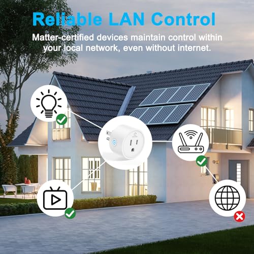 Eightree ET06 Matter Smart Plug ππΌπΊπ²πΈπΆπ π¦ππ½π½πΌπΏππ²π± πππ― π₯π²πΎππΆπΏπ²π± thumb #8