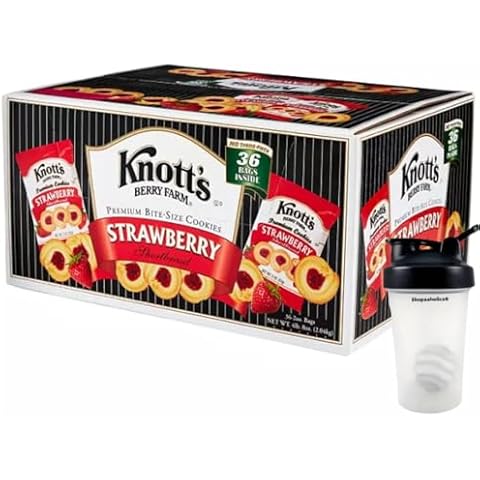 Knott's Berry Farm Strawberry Shortbread Cookies 36pk Cover