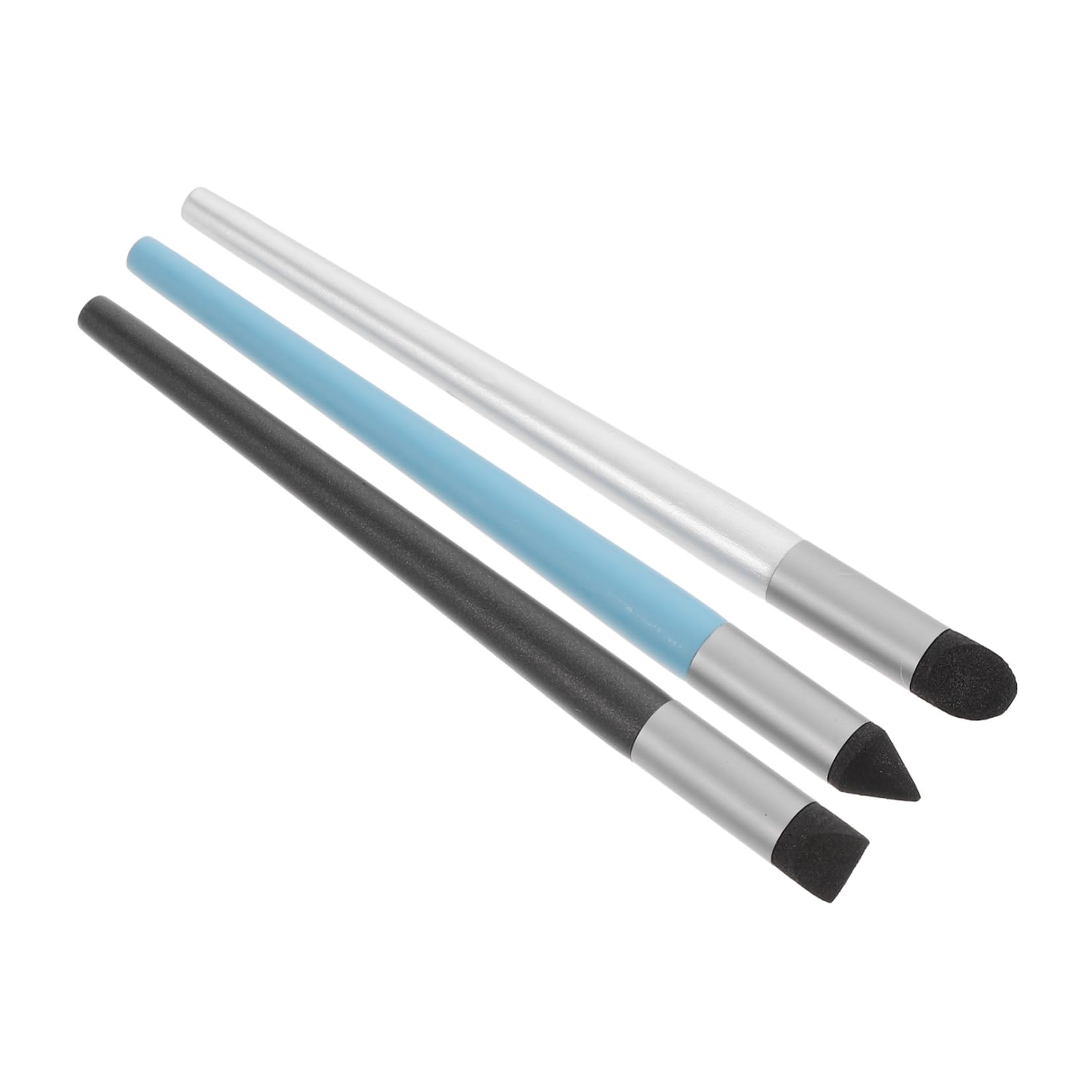 DOITOOL 3pcs Oil Pastel Smudge Pen Blending Brushes for Drawing Artist Paint Brushes Sketch Blending Sponge Pen Soft Head Tools for Oil Pastels