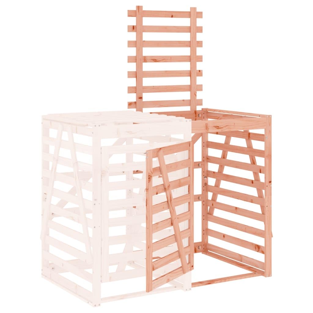 Genérico Extensión para cobertizo de Cubo de Basura Madera Abeto Douglas,Casa y jardín,Productos del hogar,Accesorios para contenedores de residuos,Soportes para contenedores de residuos-825112