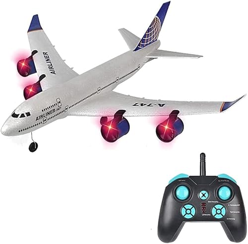 Avión RC 787 A380 Modelo Cuatro Motores RC Avión 2.4G EPP Control Remoto Avión Resistente a Caídas RC Aviones Drone Juguete para Principiantes Niños