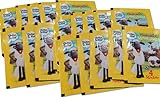 Shaun das Schaf 20 Tüten a. 4 Sticker Sammelaktion Shauns Sammelspass Aldi