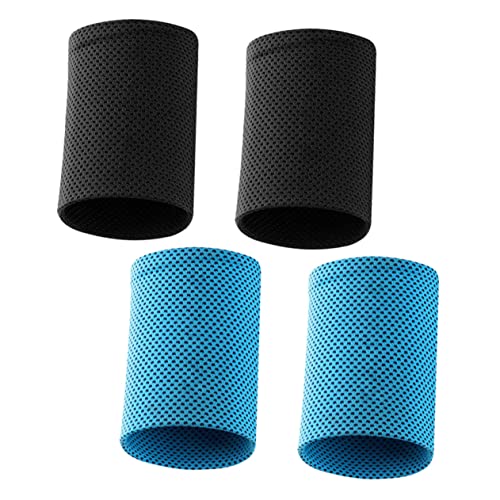 SOESFOUFU Summer Cooling Wristband 2 Pairs Sports Wristband Ice Wrist Cover Cooling Wrist Bands for Women for Fitness Comfortable