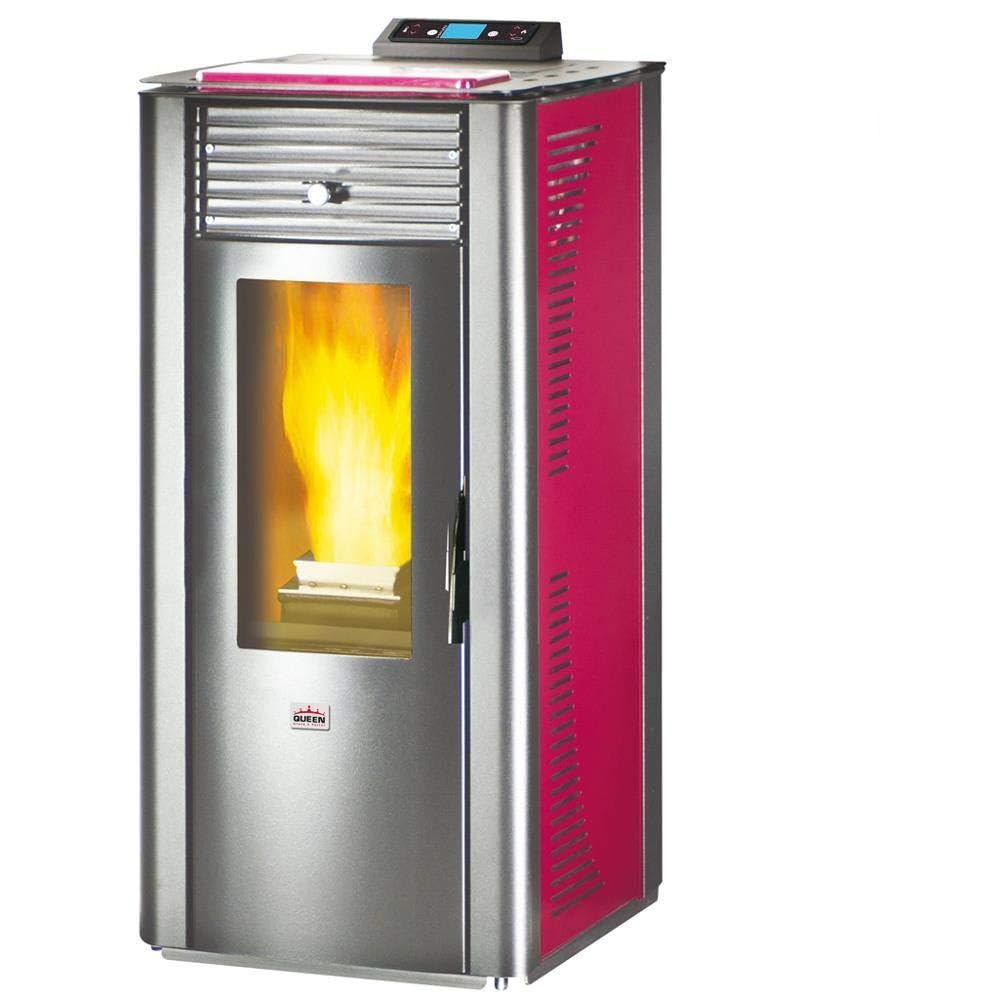 Termostufa a pellet 1400w queen idro 14 47x53xh100 cm