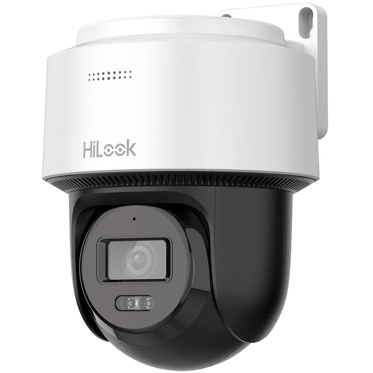 HiLook PoE IP Überwachungskamera aussen 4MP SD ohne WLAN Nachtsicht IP67 | microSD-Speicherung, App-Zugriff, Bewegungserkennung, Netzwerkkabel-Betrieb und Außenbereich