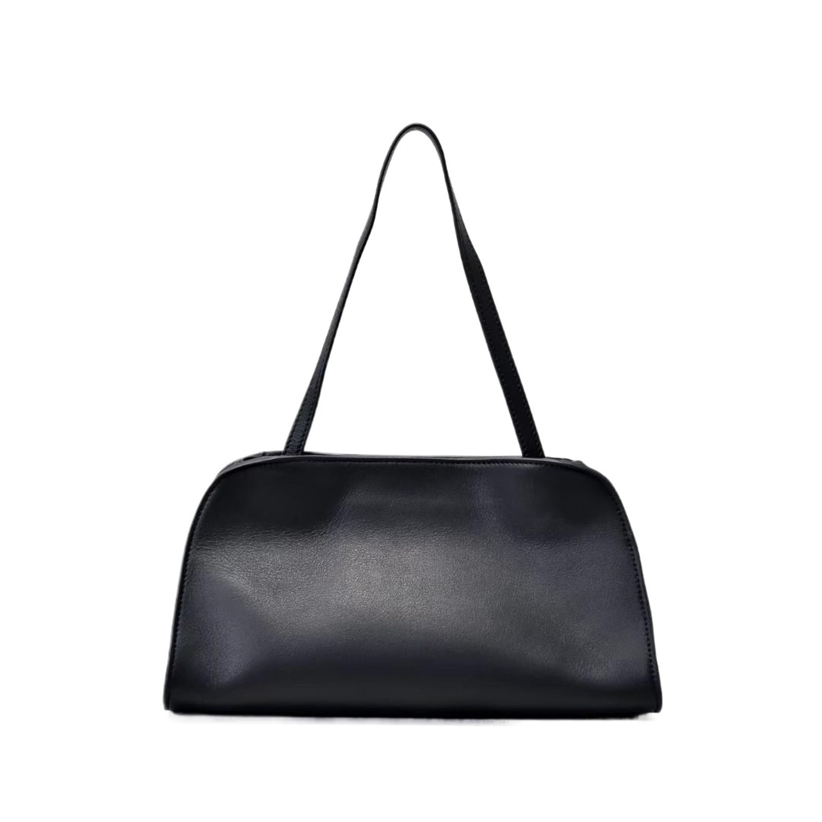 Leder Unterarm Tasche Nischen Design Top Schicht Rindsleder Extrem Einfache Schulter Crossbody Frauen Hand Tote Für Arbeit, Reisen