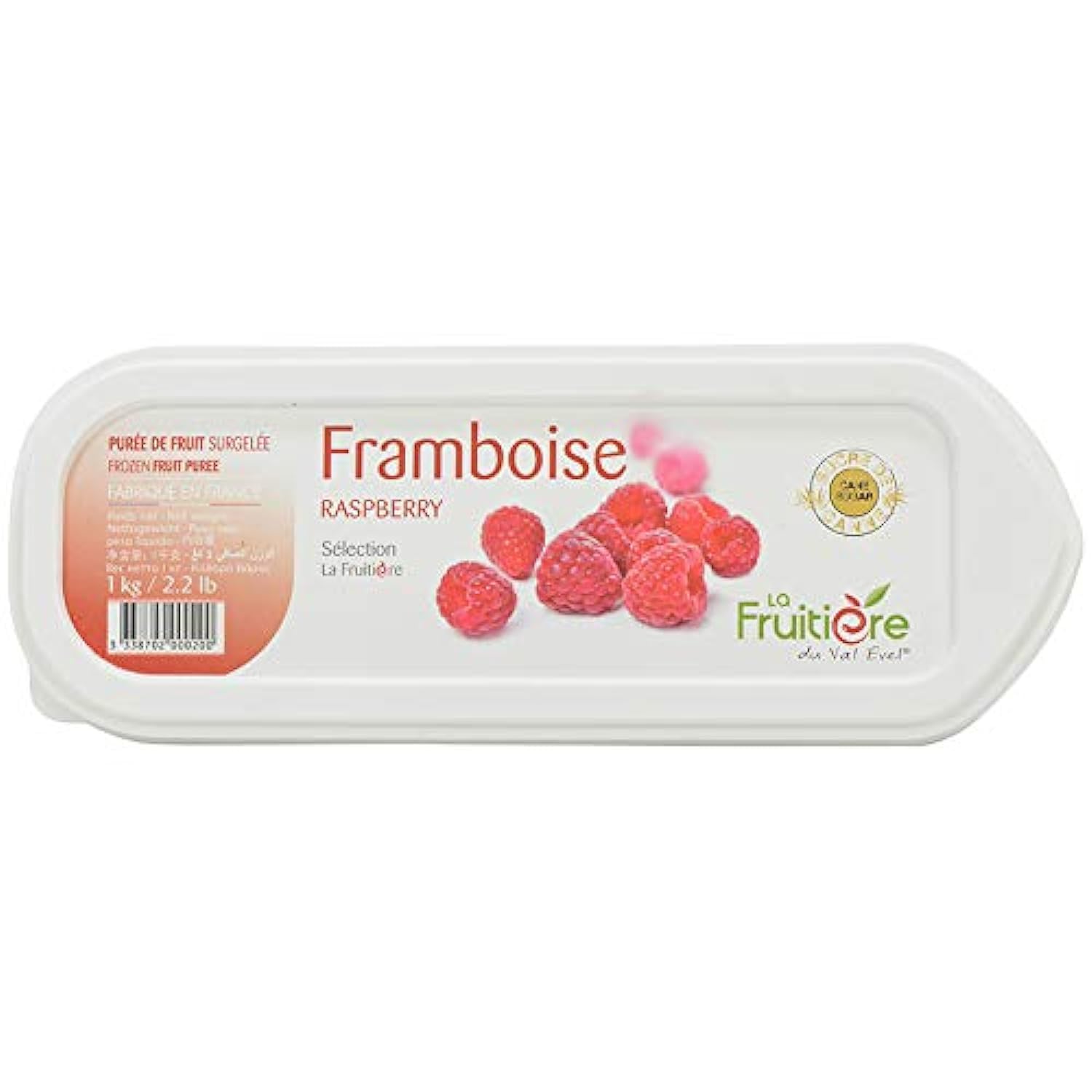 Amazon | ラ・フルティエール [冷凍] ラズベリーピューレ 1kg | ラ