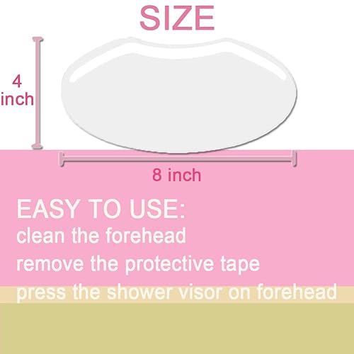 Miniatura 6 de 100 viseras de ducha Microblading, protector mejorado para cejas