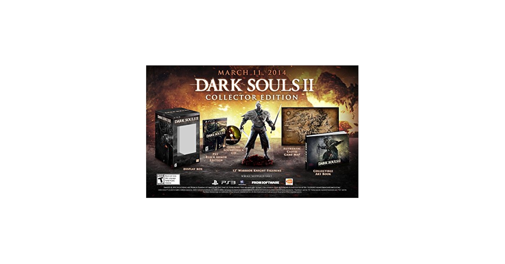 【PS3】DARK SOULS II コレクターズエディション Amazon | DARK SOULS II コレクターズエディション(特典 特製