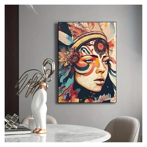 Póster artístico en lienzo XENITE para renovar la decoración de tu pasillo 3