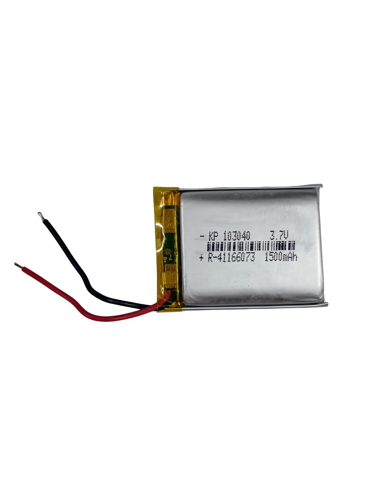 KP Original -103040 3.7v 1500mAh 2 Wire Rechargeable Battery for RC Toys, Bluetooth Speaker, Drone, DIY, MP3,DVD 1500 mah-image-49