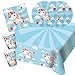 Produktbild 37-teiliges Party-Set Einhorn (Folat) - Unicorn - Teller Becher Servietten Tischdecke für 8 Kinder